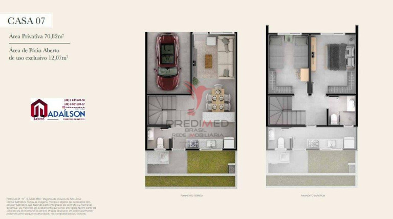 Imagem Casa com 2 Quartos à Venda, 100 m² em Forquilhas - São José Imagem Casa com 2 Quartos à Venda, 100 m² em Forquilhas - São José
