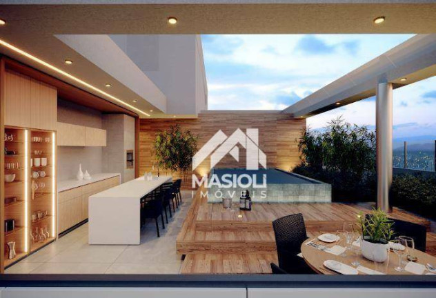 Apartamento com 2 Quartos à Venda, 61 m² em Praia De Itaparica - Vila Velha