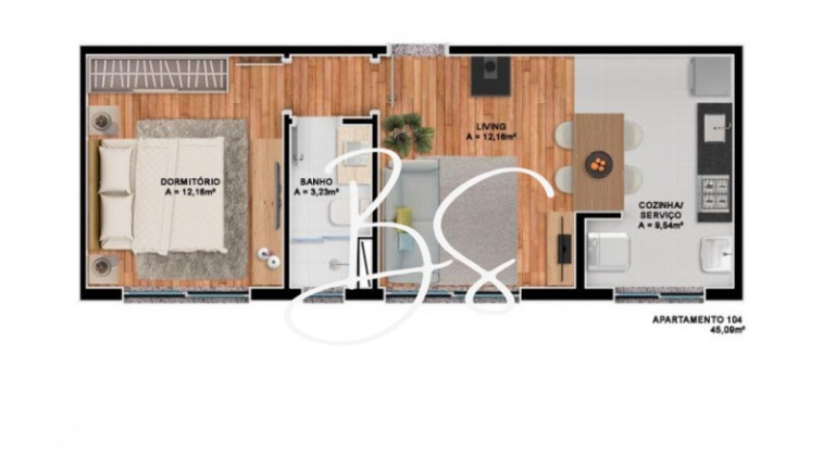 Imagem Apartamento com 1 Quarto à Venda, 70 m² em Centro - Canela Imagem Apartamento com 1 Quarto à Venda, 70 m² em Centro - Canela