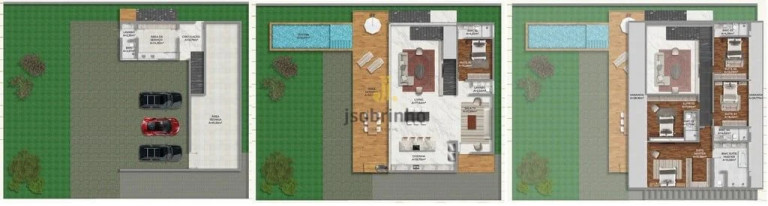 Casa de Condomínio com 4 Quartos à Venda, 299 m² em Praia Do Estaleiro - Balneário Camboriú
