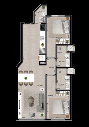 Imagem Apartamento com 1 Quarto à Venda, 57 m² em Capão Da Canoa - Capão Da Canoa Imagem Apartamento com 1 Quarto à Venda, 57 m² em Capão Da Canoa - Capão Da Canoa