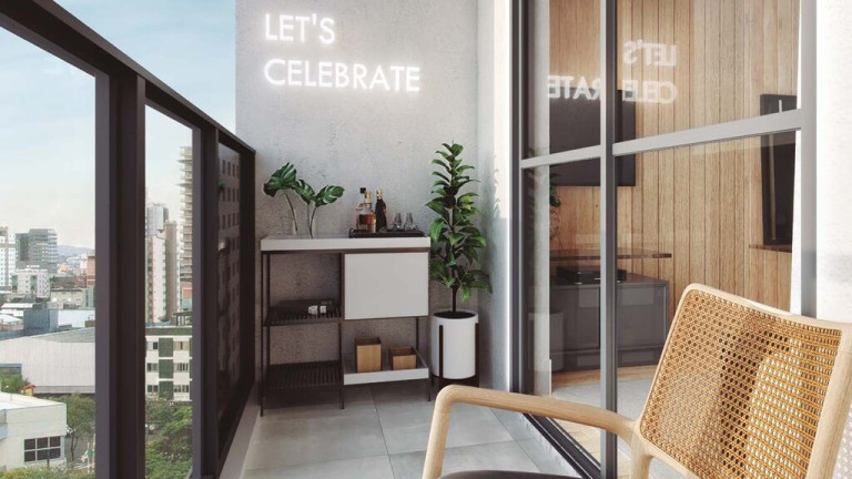 Imagem Loft com 1 Quarto à Venda, 23 m² em Mercês - Curitiba Imagem Loft com 1 Quarto à Venda, 23 m² em Mercês - Curitiba