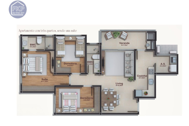 Imagem Apartamento com 3 Quartos à Venda, 87 m² em Fazenda - Itajaí Imagem Apartamento com 3 Quartos à Venda, 87 m² em Fazenda - Itajaí