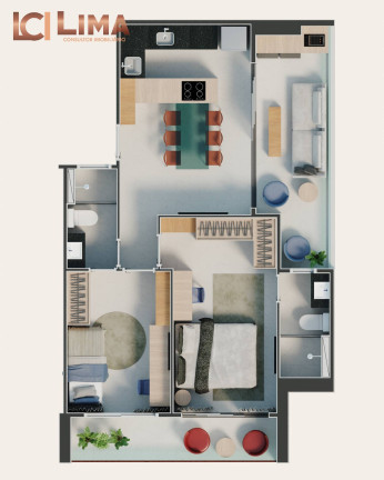 Imagem Apartamento com 1 Quarto à Venda, 37 m² em Aldeota - Fortaleza Imagem Apartamento com 1 Quarto à Venda, 37 m² em Aldeota - Fortaleza