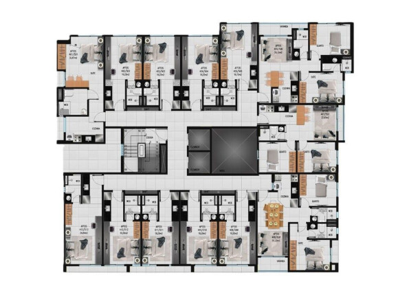 Imagem Apartamento com 1 Quarto à Venda, 37 m² em Bessa - João Pessoa Imagem Apartamento com 1 Quarto à Venda, 37 m² em Bessa - João Pessoa