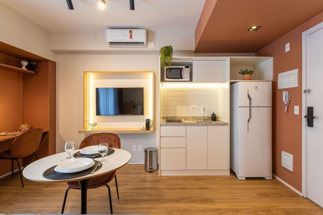 Apartamento com 1 Quarto para Alugar, 29 m² em Vila Congonhas - São Paulo