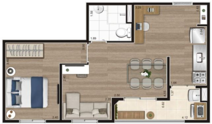 Imagem Apartamento com 2 Quartos à Venda, 41 m² em Vila Pirituba - São Paulo