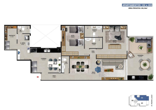 Imagem Apartamento com 2 Quartos à Venda, 106 m² em Barra Da Tijuca - Rio De Janeiro Imagem Apartamento com 2 Quartos à Venda, 106 m² em Barra Da Tijuca - Rio De Janeiro