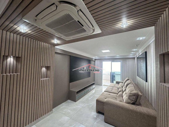 Imagem Apartamento com 3 Quartos para Alugar, 129 m² em Canto Do Forte - Praia Grande