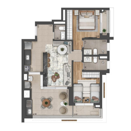 Imagem Apartamento com 3 Quartos à Venda, 147 m² em Moema - São Paulo Imagem Apartamento com 3 Quartos à Venda, 147 m² em Moema - São Paulo