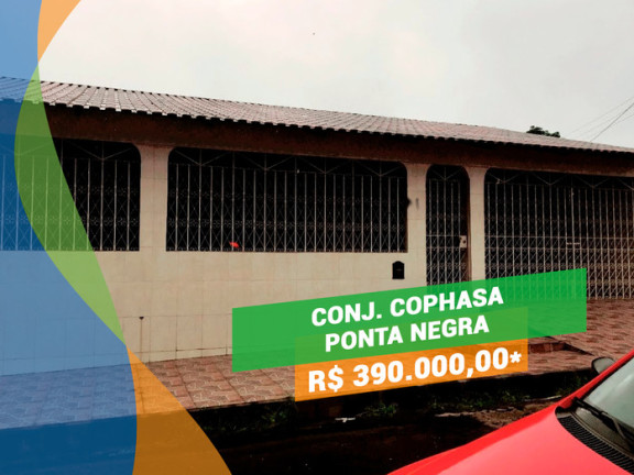 Imagem Casa com 5 Quartos à Venda, 263 m² em Ponta Negra - Manaus Imagem Casa com 5 Quartos à Venda, 263 m² em Ponta Negra - Manaus