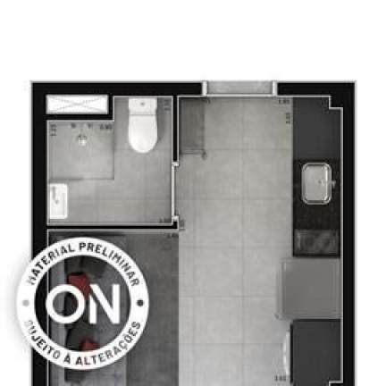 Imagem Studio com 1 Quarto à Venda, 24 m² em Bela Vista - São Paulo Imagem Studio com 1 Quarto à Venda, 24 m² em Bela Vista - São Paulo