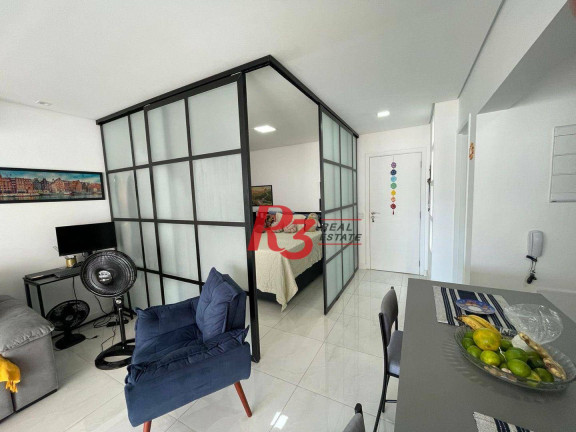 Imagem Apartamento com 1 Quarto à Venda, 53 m² em Ponta Da Praia - Santos