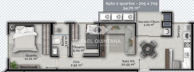 Imagem Apartamento com 2 Quartos à Venda, 34 m² em Carvoeira - Florianópolis