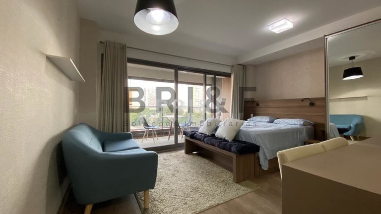 Imagem Apartamento com 1 Quarto para Alugar, 41 m² em Brooklin - São Paulo Imagem Apartamento com 1 Quarto para Alugar, 41 m² em Brooklin - São Paulo