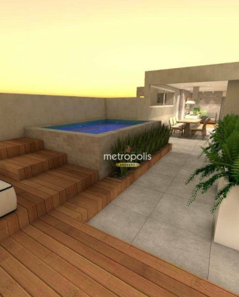 Imagem Cobertura com 3 Quartos à Venda, 170 m² em Campestre - Santo André Imagem Cobertura com 3 Quartos à Venda, 170 m² em Campestre - Santo André