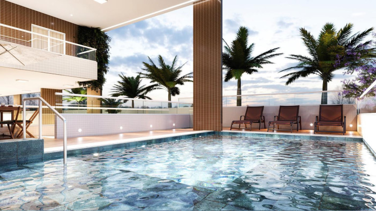 Imagem Imóvel com 2 Quartos à Venda, 72 m² em Guilhermina - Praia Grande