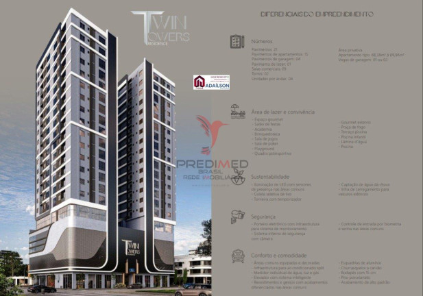 Imagem Apartamento com 2 Quartos à Venda, 64 m² em Itapema Imagem Apartamento com 2 Quartos à Venda, 64 m² em Itapema