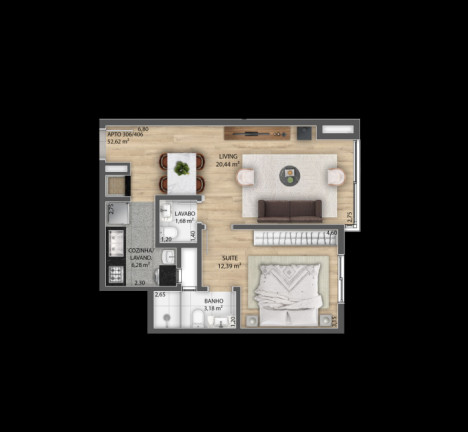Imagem Apartamento com 1 Quarto à Venda, 52 m² em Floresta - Gramado Imagem Apartamento com 1 Quarto à Venda, 52 m² em Floresta - Gramado