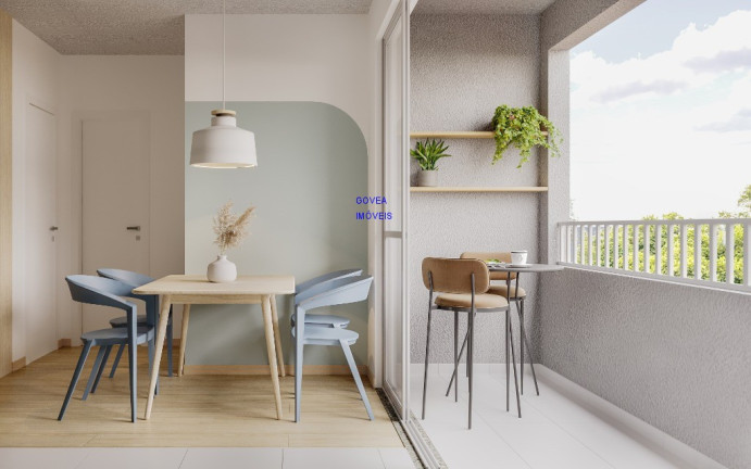 Imagem Apartamento com 2 Quartos à Venda, 39 m² em Lamenha Grande - Almirante Tamandaré