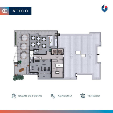 Imagem Apartamento com 3 Quartos à Venda, 118 m² em Michel - Criciúma