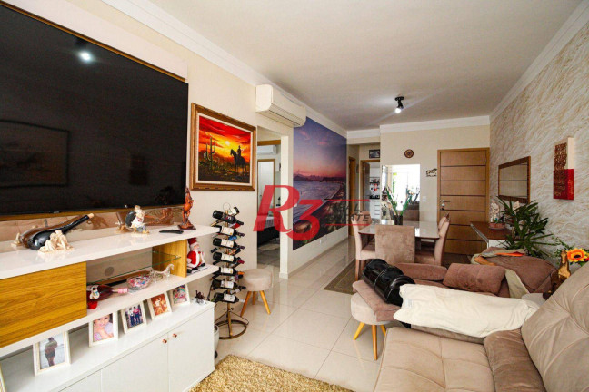 Imagem Apartamento com 3 Quartos à Venda, 134 m² em Gonzaga - Santos Imagem Apartamento com 3 Quartos à Venda, 134 m² em Gonzaga - Santos