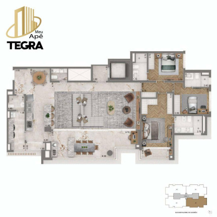 Imagem Apartamento com 3 Quartos à Venda, 139 m² em Vila Mariana - São Paulo Imagem Apartamento com 3 Quartos à Venda, 139 m² em Vila Mariana - São Paulo