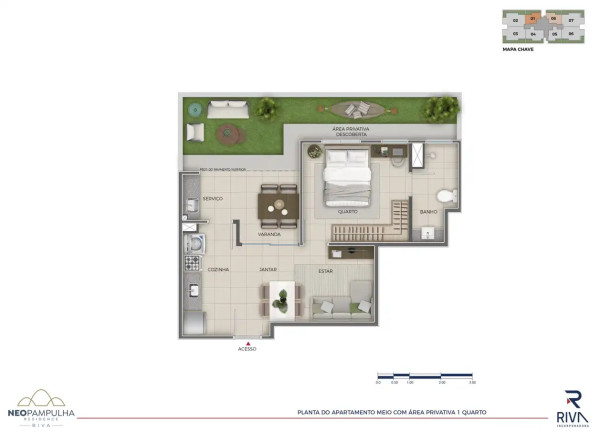 Imagem Apartamento com 2 Quartos à Venda, 54 m² Imagem Apartamento com 2 Quartos à Venda, 54 m²