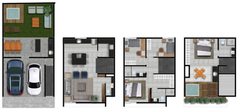 Imagem Casa de Condomínio com 2 Quartos à Venda, 217 m² em Brooklin Novo - São Paulo Imagem Casa de Condomínio com 2 Quartos à Venda, 217 m² em Brooklin Novo - São Paulo