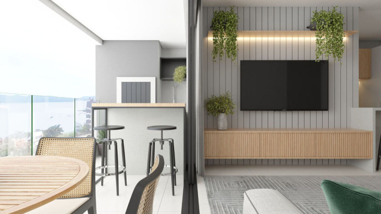 Imagem Apartamento com 2 Quartos à Venda, 80 m² em Perequê - Porto Belo