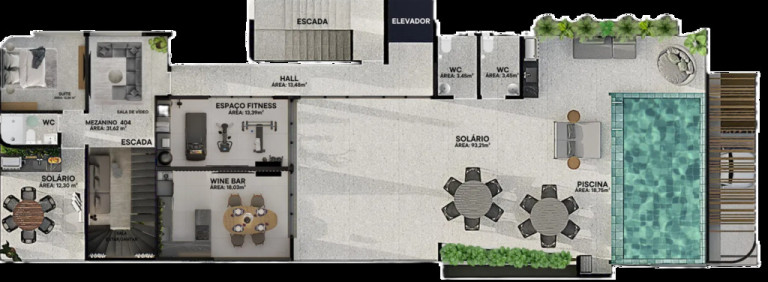 Imagem Apartamento com 1 Quarto à Venda, 35 m² em Intermares - Cabedelo Imagem Apartamento com 1 Quarto à Venda, 35 m² em Intermares - Cabedelo
