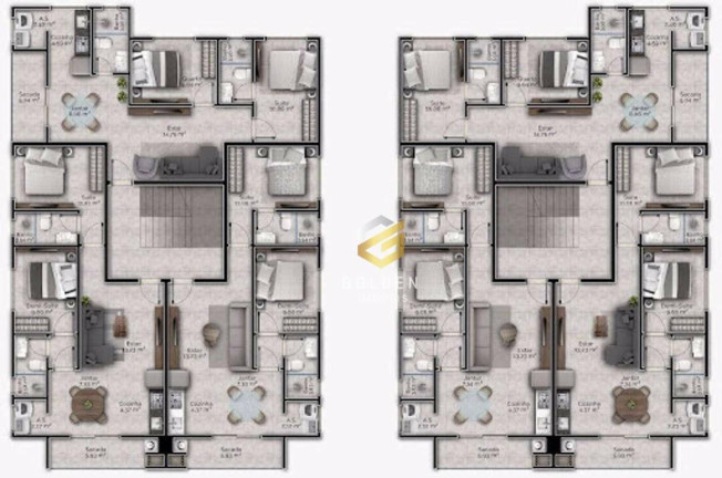 Imagem Apartamento com 2 Quartos à Venda, 63 m² em Universitário - Tijucas Imagem Apartamento com 2 Quartos à Venda, 63 m² em Universitário - Tijucas