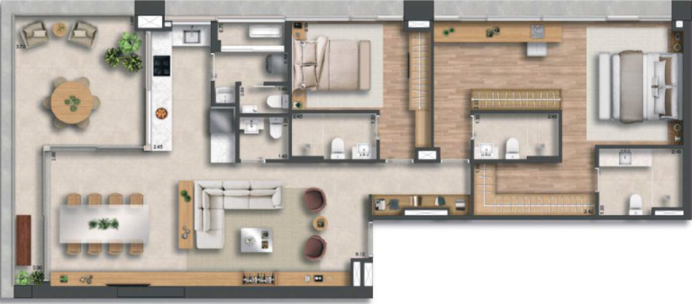 Imagem Apartamento com 3 Quartos à Venda, 134 m² em Itaim Bibi - São Paulo