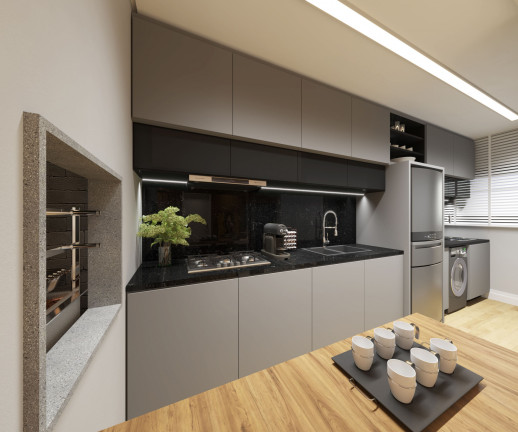 Imagem Apartamento com 1 Quarto à Venda, 83 m² em Centro - Gramado