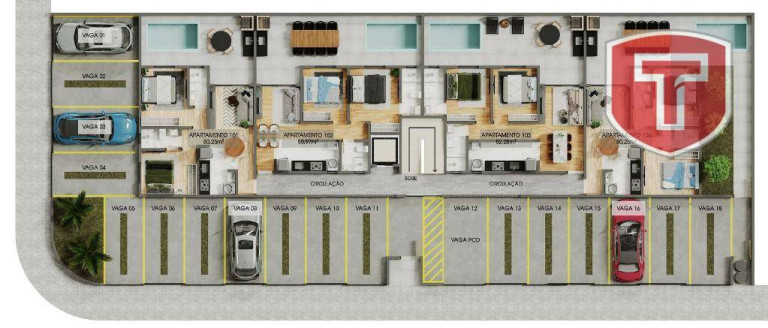 Imagem Cobertura com 2 Quartos à Venda, 101 m² em Altiplano Cabo Branco - João Pessoa Imagem Cobertura com 2 Quartos à Venda, 101 m² em Altiplano Cabo Branco - João Pessoa