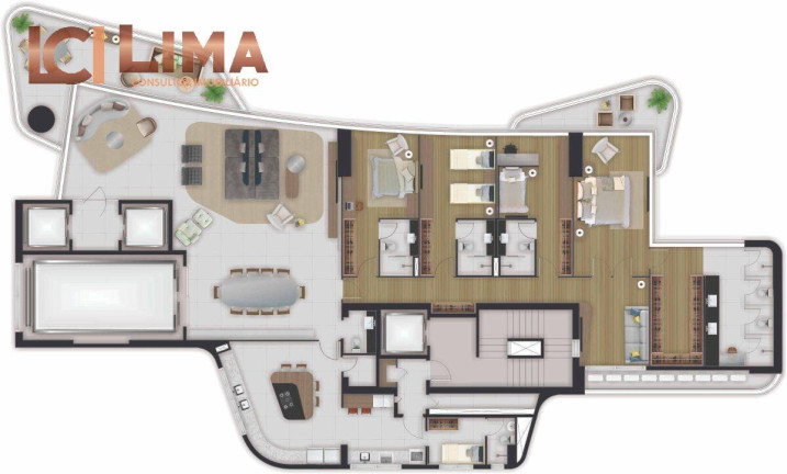 Imagem Apartamento com 4 Quartos à Venda, 362 m² em Meireles - Fortaleza