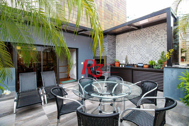 Imagem Cobertura com 3 Quartos à Venda, 310 m² em Gonzaga - Santos Imagem Cobertura com 3 Quartos à Venda, 310 m² em Gonzaga - Santos