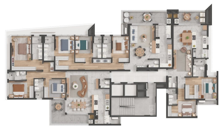 Imagem Apartamento com 2 Quartos à Venda, 93 m² em Alto Da Rua Xv - Curitiba