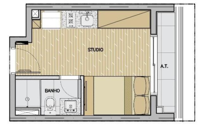 Imagem Apartamento com 1 Quarto à Venda, 32 m² em Consolação - São Paulo Imagem Apartamento com 1 Quarto à Venda, 32 m² em Consolação - São Paulo