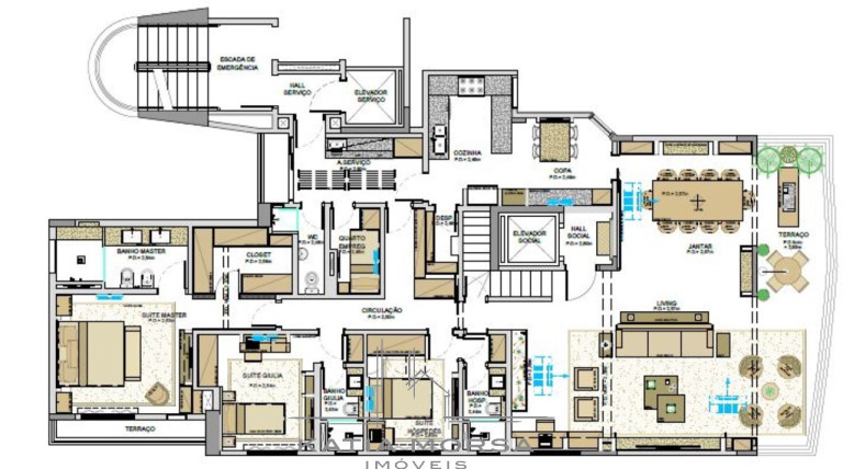 Imagem Cobertura com 4 Quartos à Venda, 420 m² em Vila Nova Conceição - São Paulo Imagem Cobertura com 4 Quartos à Venda, 420 m² em Vila Nova Conceição - São Paulo