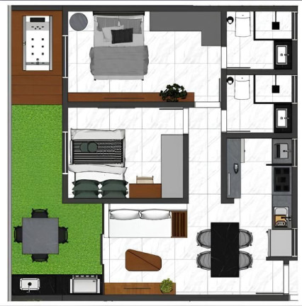 Imagem Apartamento com 3 Quartos à Venda, 76 m² em Bessa - João Pessoa Imagem Apartamento com 3 Quartos à Venda, 76 m² em Bessa - João Pessoa