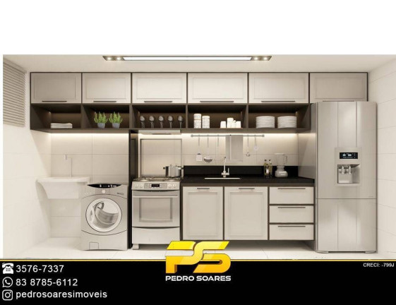 Imagem Apartamento com 1 Quarto à Venda, 43 m² em Jardim Cidade Universitária - João Pessoa Imagem Apartamento com 1 Quarto à Venda, 43 m² em Jardim Cidade Universitária - João Pessoa