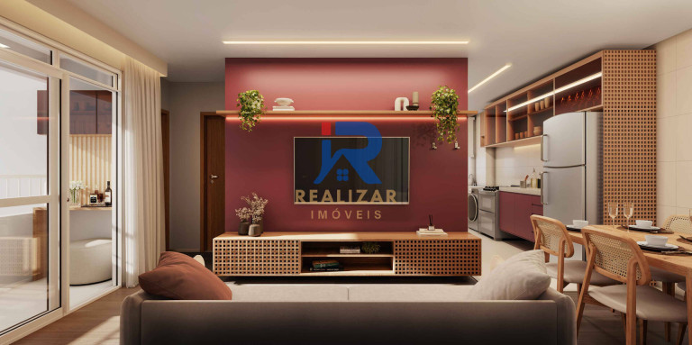 Imagem Apartamento com 2 Quartos à Venda, 52 m² em Três Barras - Contagem