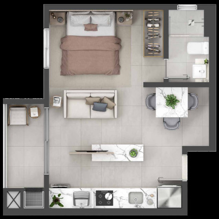 Imagem Apartamento com 2 Quartos à Venda, 50 m² em Centro - Pinhais Imagem Apartamento com 2 Quartos à Venda, 50 m² em Centro - Pinhais