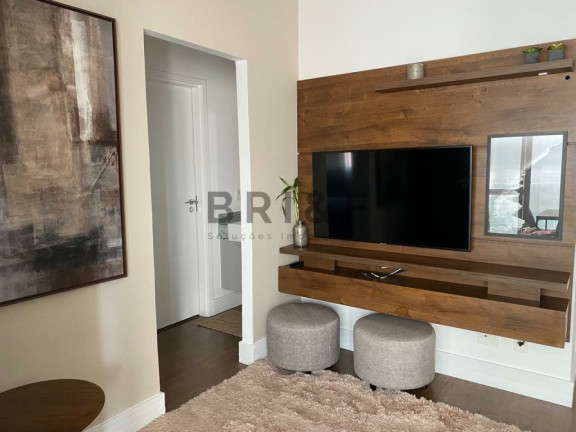 Apartamento com 1 Quarto para Alugar, 38 m² em Brooklin - São Paulo