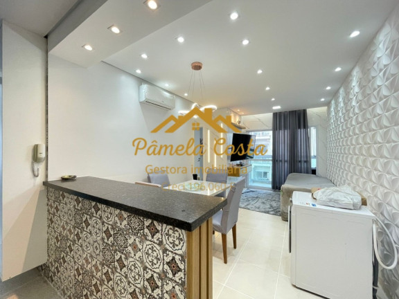 Imagem Apartamento com 2 Quartos para Alugar, 60 m² em Enseada - Guarujá Imagem Apartamento com 2 Quartos para Alugar, 60 m² em Enseada - Guarujá