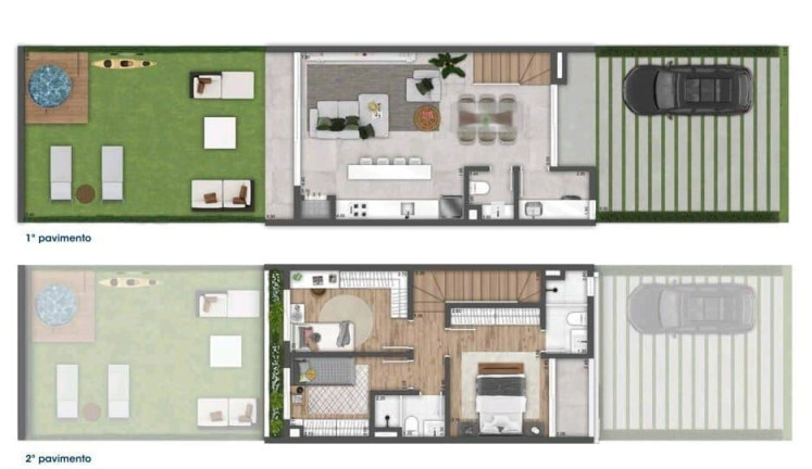 Imagem Casa de Condomínio com 3 Quartos à Venda, 104 m² em Centro - Xangri-lá Imagem Casa de Condomínio com 3 Quartos à Venda, 104 m² em Centro - Xangri-lá