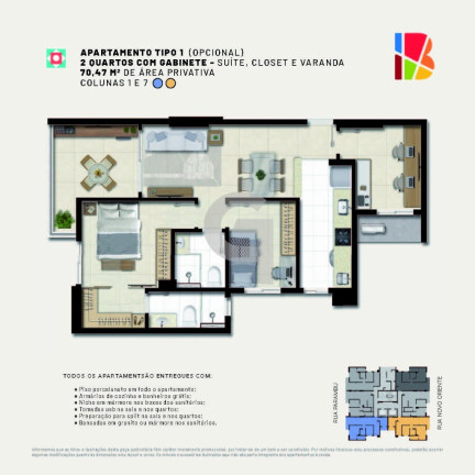 Imagem Apartamento com 3 Quartos à Venda, 70 m² em Luiz Anselmo - Salvador Imagem Apartamento com 3 Quartos à Venda, 70 m² em Luiz Anselmo - Salvador