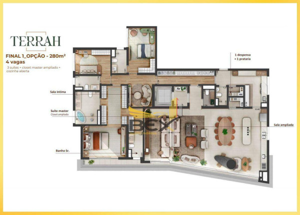 Imagem Apartamento com 3 Quartos à Venda, 240 m² em Alphaville Empresarial - Barueri Imagem Apartamento com 3 Quartos à Venda, 240 m² em Alphaville Empresarial - Barueri