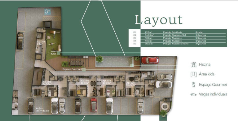 Imagem Apartamento com 3 Quartos à Venda, 59 m² em Manaíra - João Pessoa